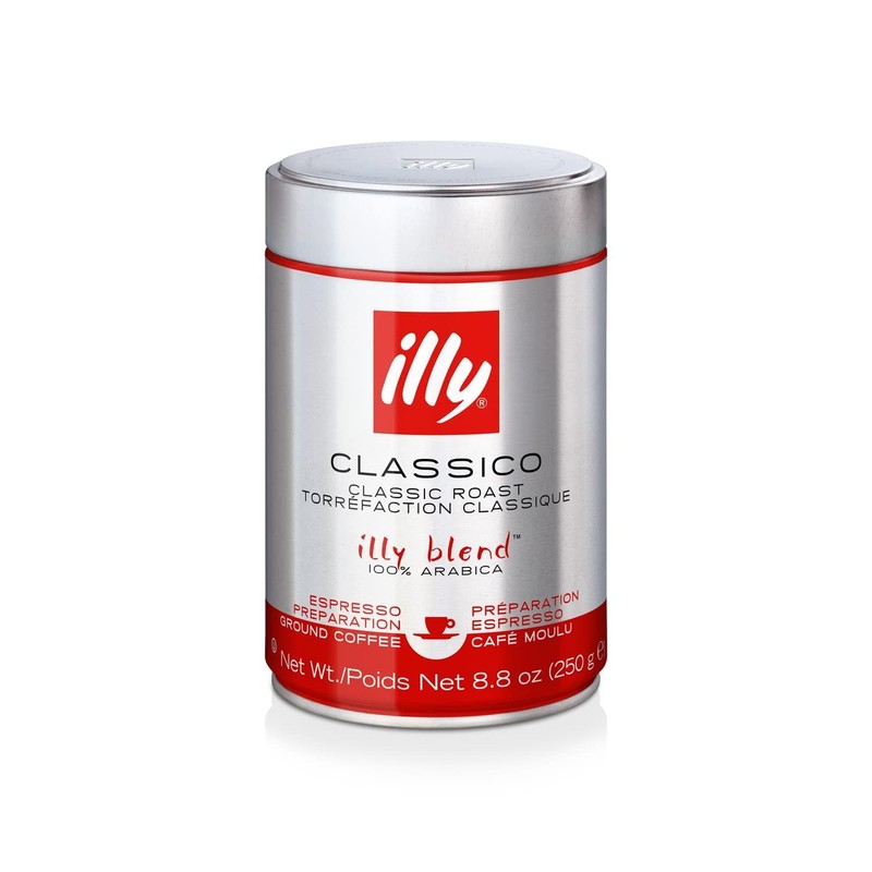 Illy Espresso Ground Coffee 250g (Pack of 12)