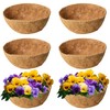 6 Pack 16 Inch Coco Liners for Hanging Baskets Coconut