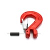 QWORK Clevis Slip Hook with Latch, 2 Pack, 1/2", 6940