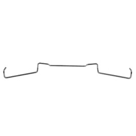 DGZZI 2PCS CPU Radiator Fan Hook Fixed Bracket Elastic Steel Fan Buckle 9cm Down Hook Type