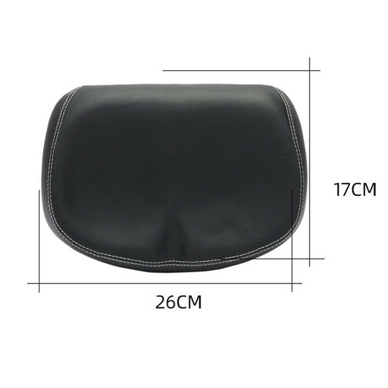 Big Ass Bike Cycle Noseless Saddle Wide Large Soft PU