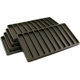 5 Watch & Bracelet Travel Tray Black Display 10 Slot