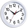 Rohioue - Reloj de pared moderno de 10 pulgadas, funciona