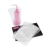 100pcs Tattoo Wash Bottle Bags Disposable Transparent Squeeze Bottle Covers