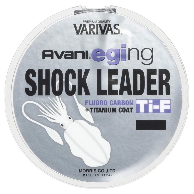VARIVAS Line Abani Egging, Shock Leader, Ti Fluorocarbon, Line Color: