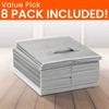 Criusia Storage Cubes - 11 Inch Heavy Duty Fabric Storage