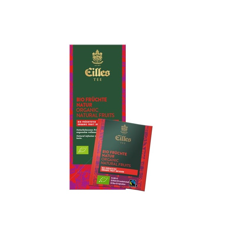 Eilles Organic & Fairtrade Fruit Natural Herbal Tea Economy Pack