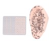 17cm Ear Point Probe 600pcs Auricular Patches Silicone Ear Model
