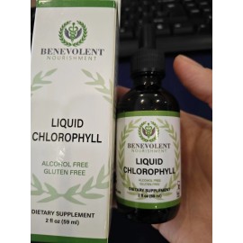 Chlorophyll Liquid Drops, 4 Month Supply Liquid Chlorophyll Supplemen (1 Pack)