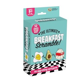 The Ultimate Breakfast Scramble Card Game - Fast-Paced Family Game, 52 Jokes in Every Box! Fun Strategy Game for Kids & Adults, Ages 5+, 2-4 Players, 15 Min Playtime, Made by Moon Sprocket Games