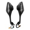 TCMT Left Right Rearview Side Mirrors Turn Signal Fit For