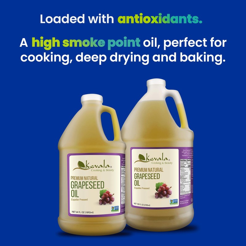 Kevala Grapeseed Oil – Vitamin E Oil – Body Oil