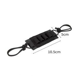 Tactical Helmet NVG Hook Loop Elastic CR123A Battery Storage Board Lanyard Night Vision Device Fixing Belt Strap Band Plate 2 Packs Camo