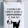 A Kitchen is Not Complete Without A Sheepadoodle Kitchen Towel