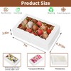 HONGFAPK 50Pcs 7" x 4 3/8" x 1 1/2" inches,Bakery