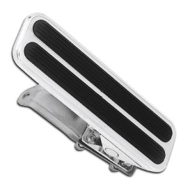 CFR Performance BILLET ALUMINUM FLOOR MOUNT THROTTLE GAS PEDAL DIMENSIONS: 2" x 7" - POLISHED
