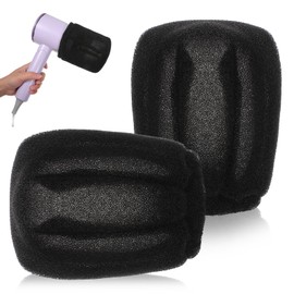 MBAIYO 2 Pcs Hair Dryer Sock Diffuser Cover,Sock Diffuser For Hair Dryer Sponge Locks Desiccaate Disperser Overlay for Travel Home Hotel Hairstyling Accessories