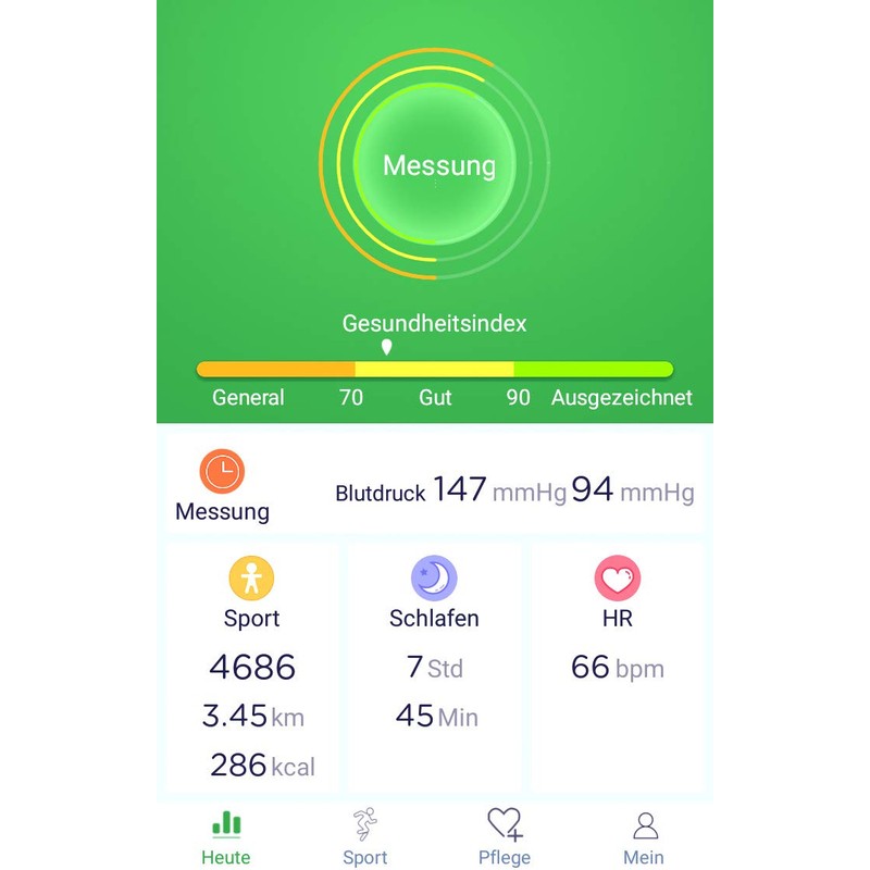 Atlanta Smartwatch with Touch Display Grey 9703/4