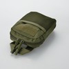 Takagi Kanuchi Outdoor Gear Pouch, Khaki, Accessory Case, 3 Levels,