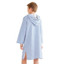 SAMMIMIS Kids Bathrobe and Boys & Girls Swim Cover Up - Hooded Kids Beach Towels - Towel Poncho - Turkish Cotton - Large (8-10 Years)