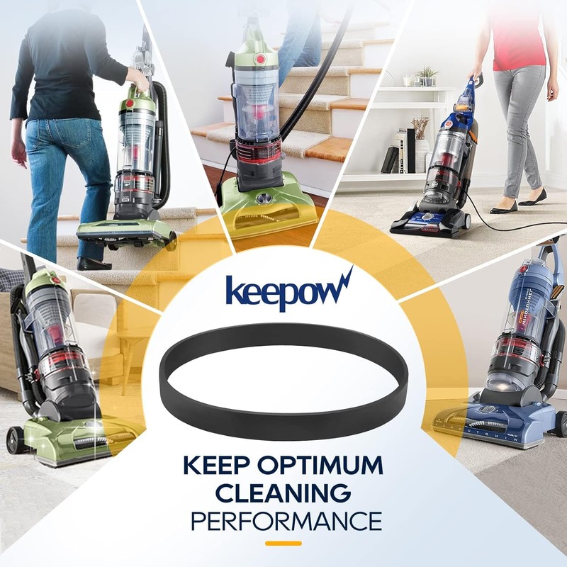 KEEPOW Vacuum Belts Replacement for Hoover 562932001 Vacuum Belt, Vacuum