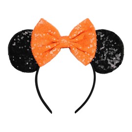 Batsysm Mouse Ear Hair Bow Headband for Women