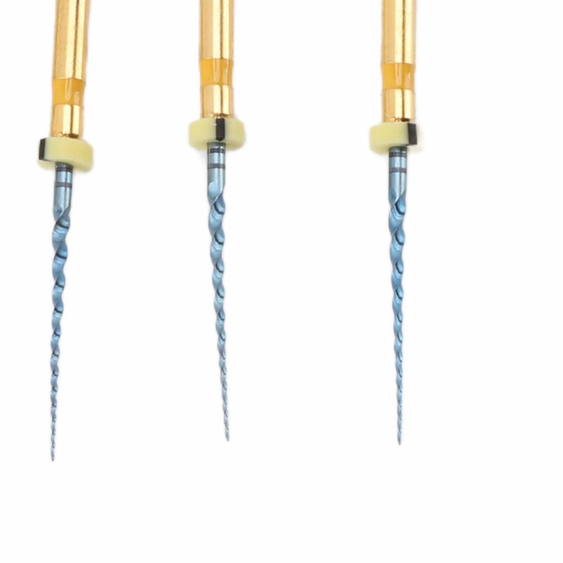 6pcs F1 Endodontic Canal Files Stretchy Metal Portable Rustproof Endodontic