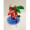 Decsee Elf Inflatable Rubber Ring - PALM TREE - Float