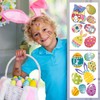 80+ Pieces Easter Egg Tattoos for Kids, 10 Sheets Easter