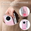 Professional Electric Nail Drill 45000RPM, Portable Rechargeable Electric Nail File