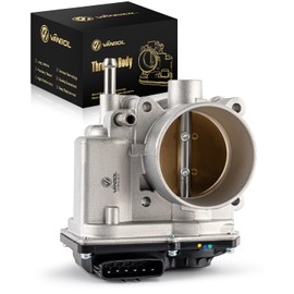 VANBOL - Conjunto de cuerpo de acelerador electrónico compatible con Nissan 2007-2019 Sentra 2007-2012 Versa, 2013-2021 NV200, 2009-2014 Cube 2007-2011 Tiida, L4 1.8L 2.0L, reemplaza 67-0014 , 67-0