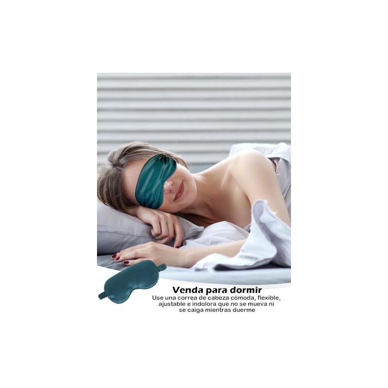 6 Piezas Antifaz Para Dormir, Cubre Ojos Para Dormirsombreado Efectivo