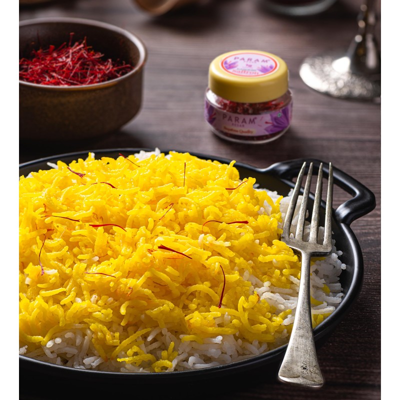 Param Kesar™ Supreme Saffron, 100% Organic, Pure Kashmiri Super Mongra