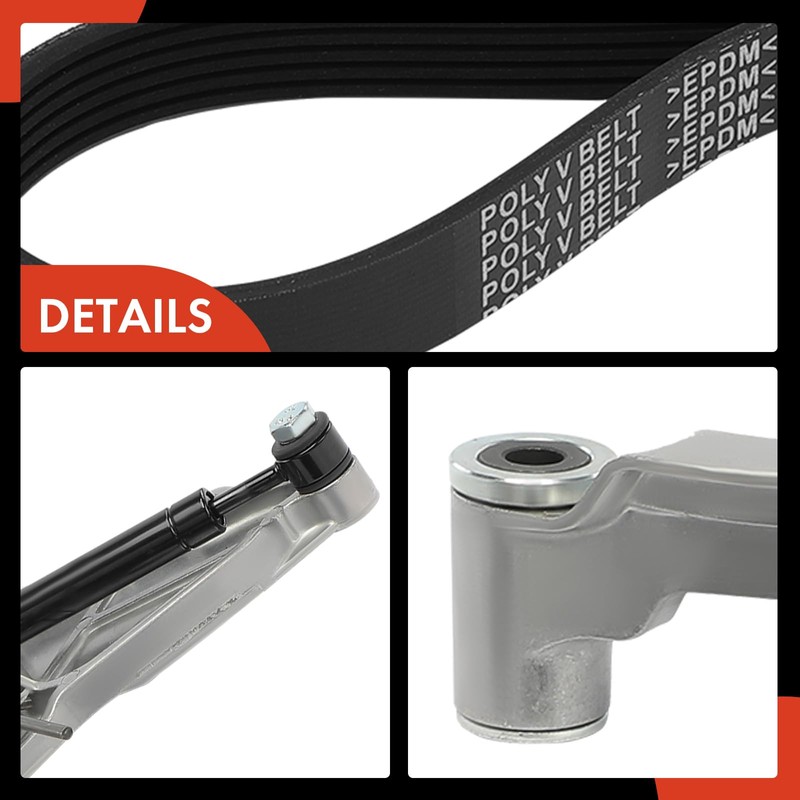 A-Premium Engine Serpentine Belt Drive Kit Compatible with Mini Cooper