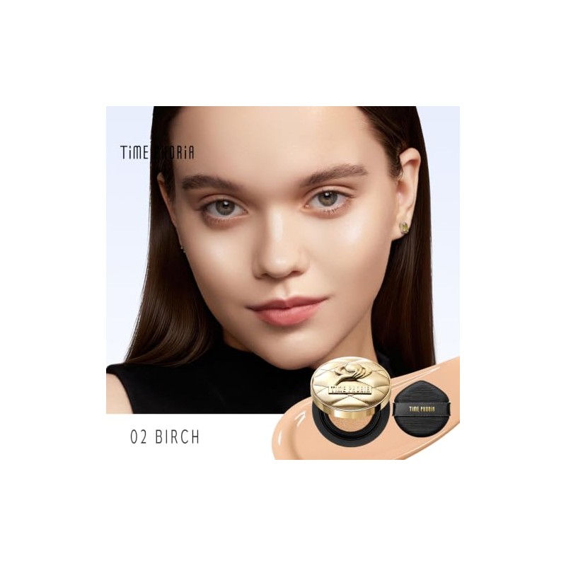 TIMEPHORIA Timeless Utopia Glow Cushion Foundation 002 Birch, Base de