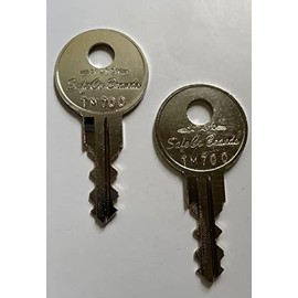 Replacement Keys for Better Built Tool Boxes Key Codes TM700-TM729 SafeCo Brands 2-Keys (TM710)