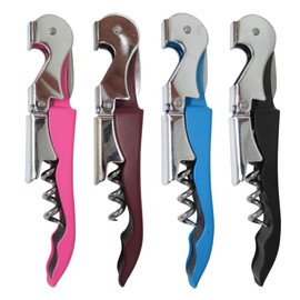 Professional Waiter Corkscrew - Multifunctional Wine Key with Foil Cutter & Bottle Opener - Portable and Heavy-Duty Opener - Wine Key for Restaurant Waiters, Sommelier & Bartenders