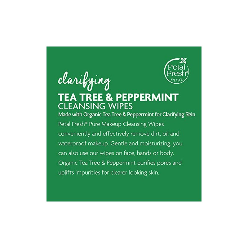 Bio Creative Lab Acne Control Cleansing Wipes, Petal Fresh Tea