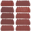 Sanding Sheets Pack of 80 Velcro Sanding Triangles Mouse Detail