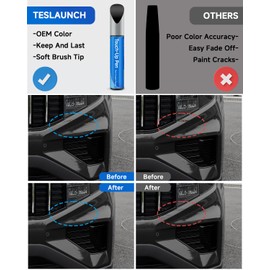 RSACET EB Ebony Black Touch Up Paint Compatible with Kia Exact Match Touch Up Paint Car Scratch Repair