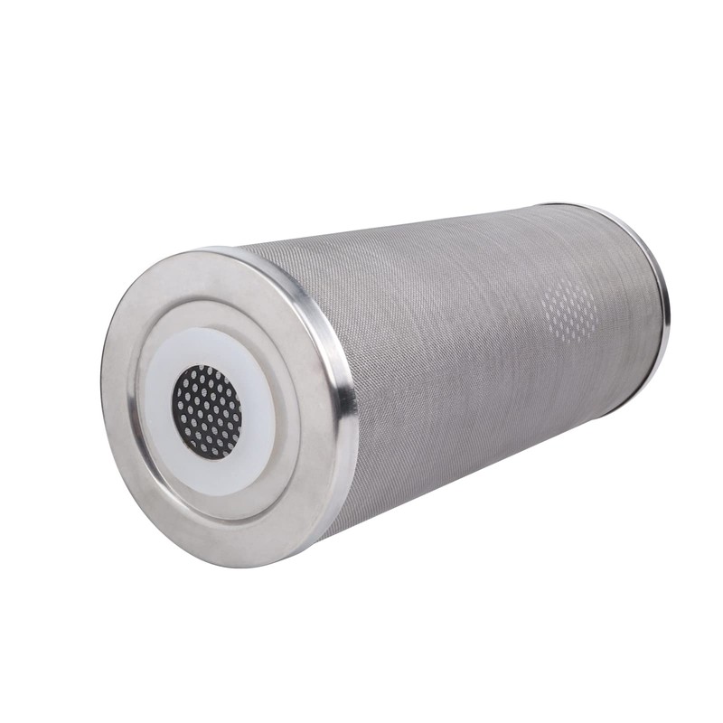 Amwater Stainless Steel Cleanable Wire Mesh Filter Cartridge 10”Length,4.5"OD(50 Micron)
