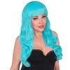 Widmann S.R.L. Women's Azure Blue Wig