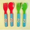 Set of 4 Sesame Street Cookie Monster Plastic Forks and
