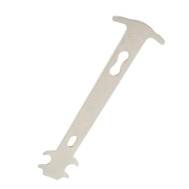 Anhoer Chain Gauge Bicycle Chain Wear Gauge Chain Wear Gauge Chain Measuring Gauge Bicycle Compatible with 5-12 Speed Chains Bicycle Chain Tool