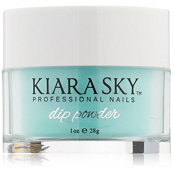 Kiara Sky Dip Powder, The Real Teal, 1 Ounce