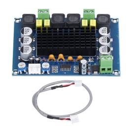 Amplifier Board, High Efficiency Digital Audio Power Amplifier, Dual Channel Stereo DC 12V to 24V, Integrated Circuit, Power Efficiency More Than 90%, Mount Capacitor, for Car