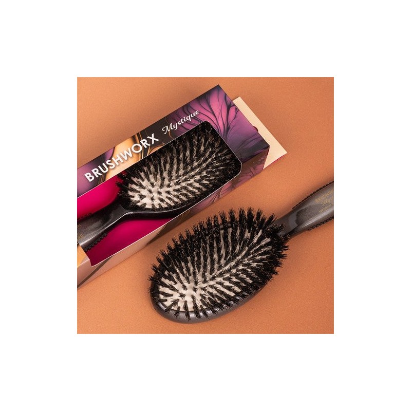 Brushworx Mystique Tourmaline Oval Cushion Brush