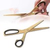 Gold and Black Elegant Unique Beautiful Golden Stainless Steel Scissors,