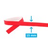 AIXONTEC 25 m Velcro Red Velcro Cable Ties 15 mm
