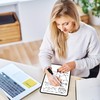 Pack of 2 Mini Whiteboard 30 x 21 cm, Magnetic